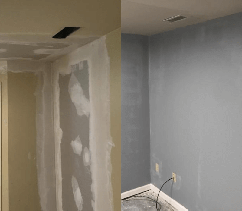 painting and drywall repairs JLM Handyman Services
