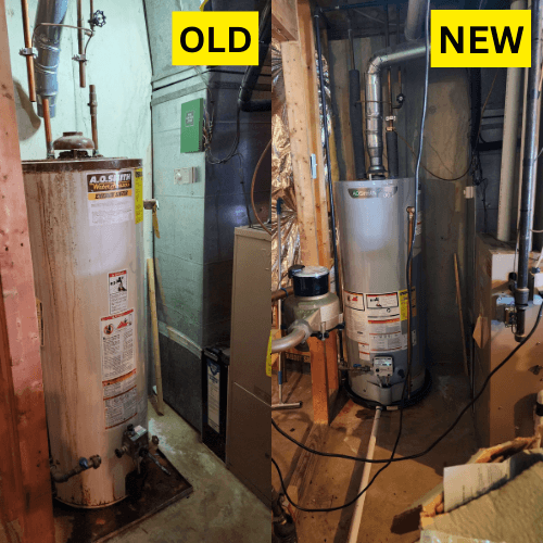 Gas Hot Water Heater Installation