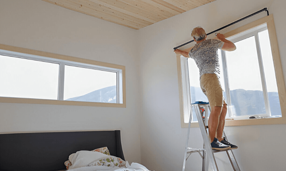 Curtain Rod Installation