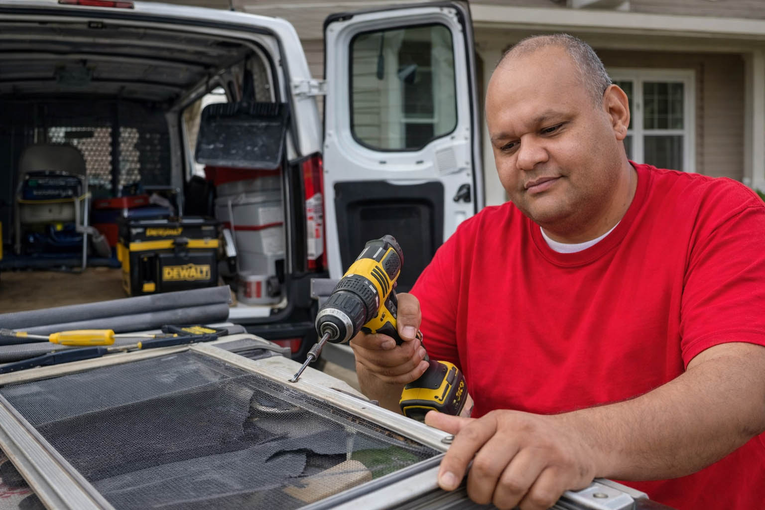 Screen Repair and Replacement Service